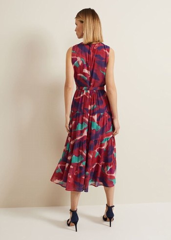 Phase Eight Jolene Floral Dress Multicolor USA | 0537261-FL